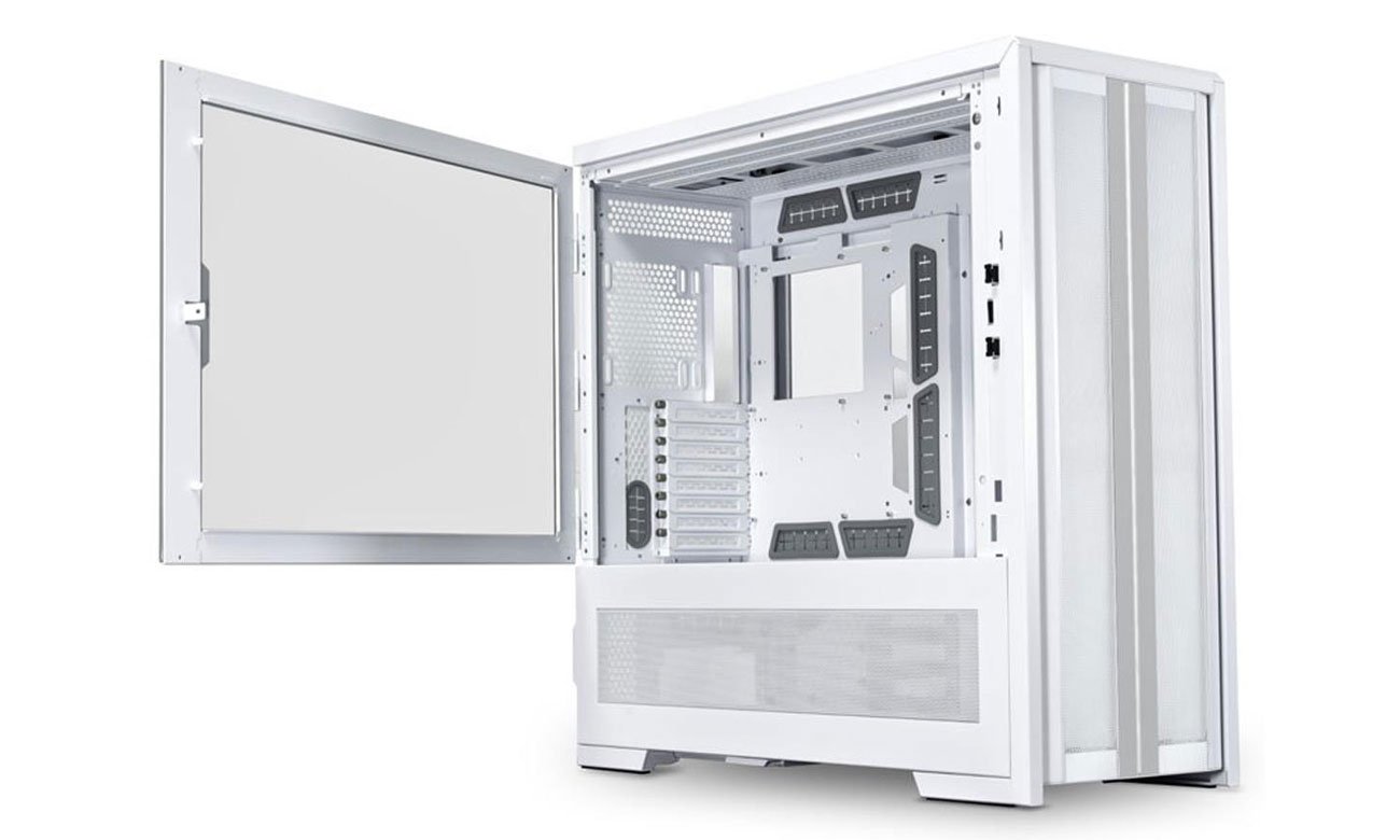 Lian Li V3000 Plus White otwierany panel boczny