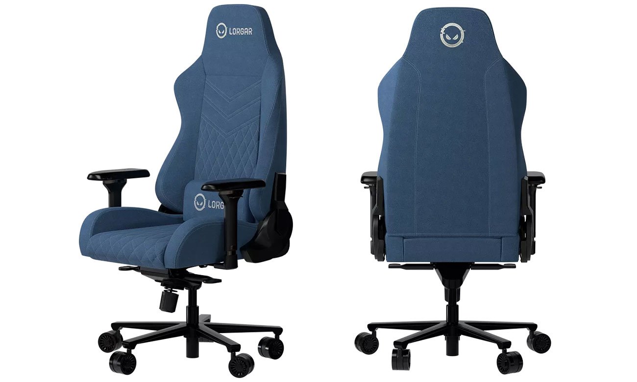 Fotel gamingowy Lorgar Ace 422 Niebieski - Widok ogólny