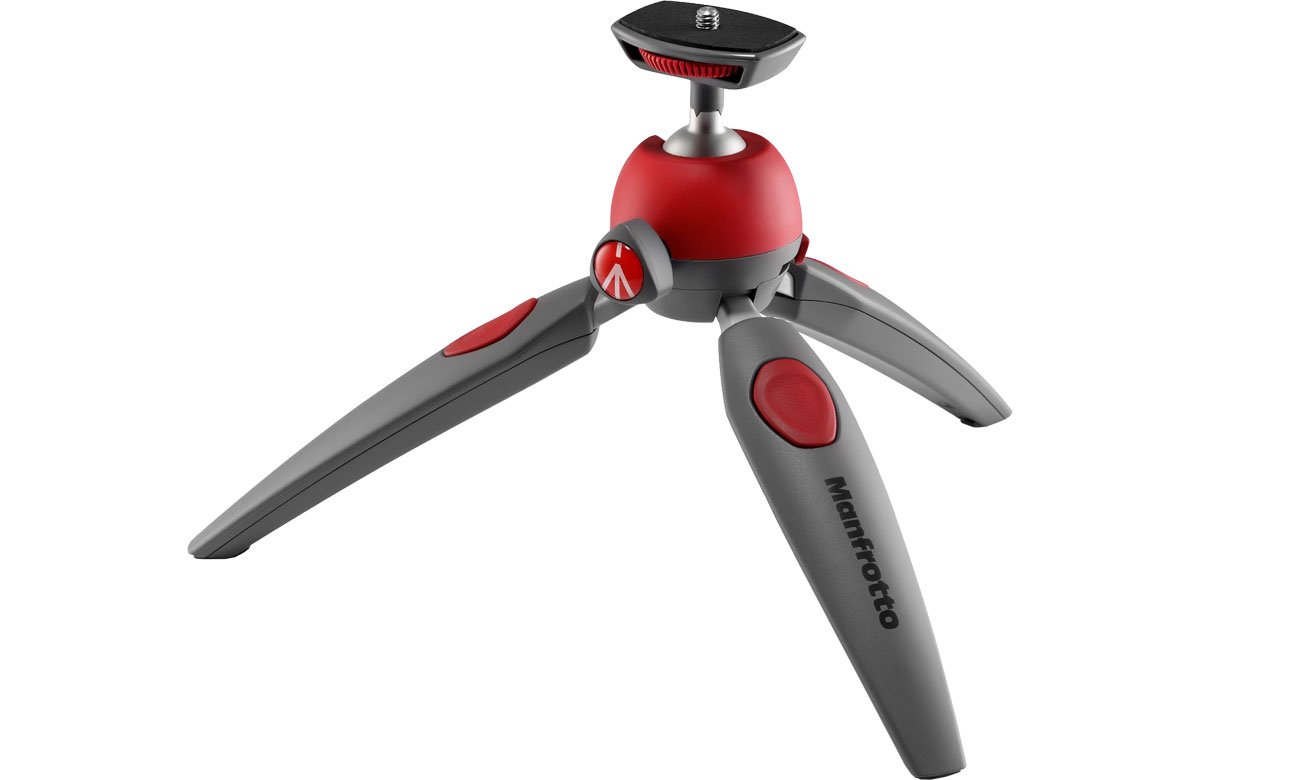 Statyw Manfrotto Pixi Evo czerwony