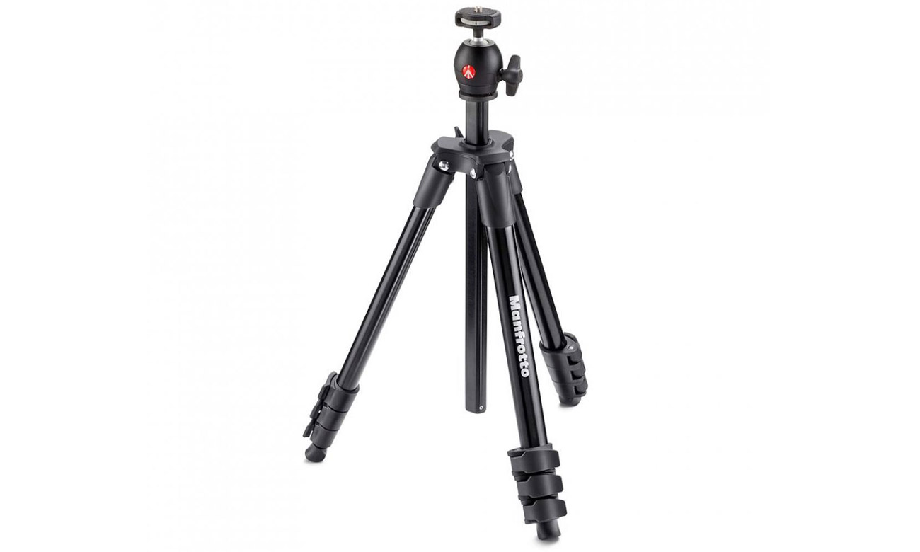 Statyw Manfrotto Compact Light + głowica kulowa