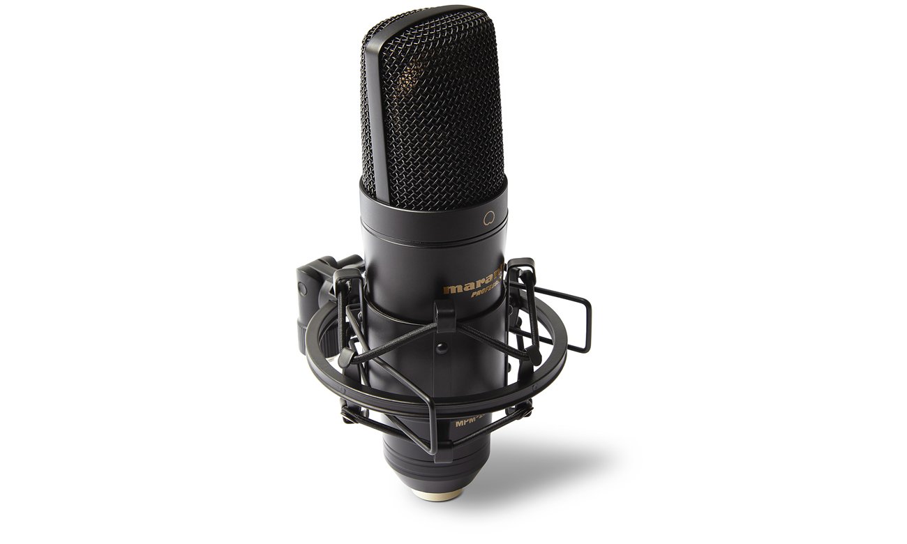 Mikrofon pojemnościowy USB Marantz MPM2000U - Widok od przodu pod kątem