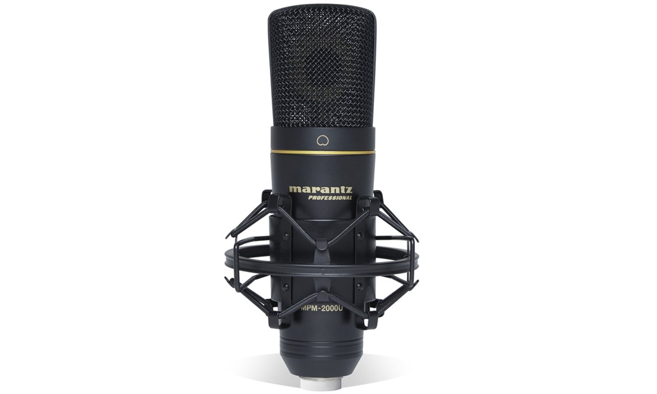 Mikrofon pojemnościowy USB Marantz MPM2000U - Widok od przodu