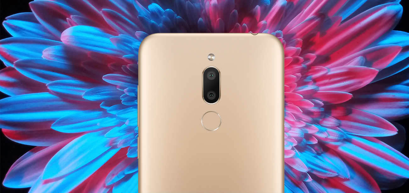 MEIZU M6T podwojny aparat 13 + 2 mpix bokeh arcsoft