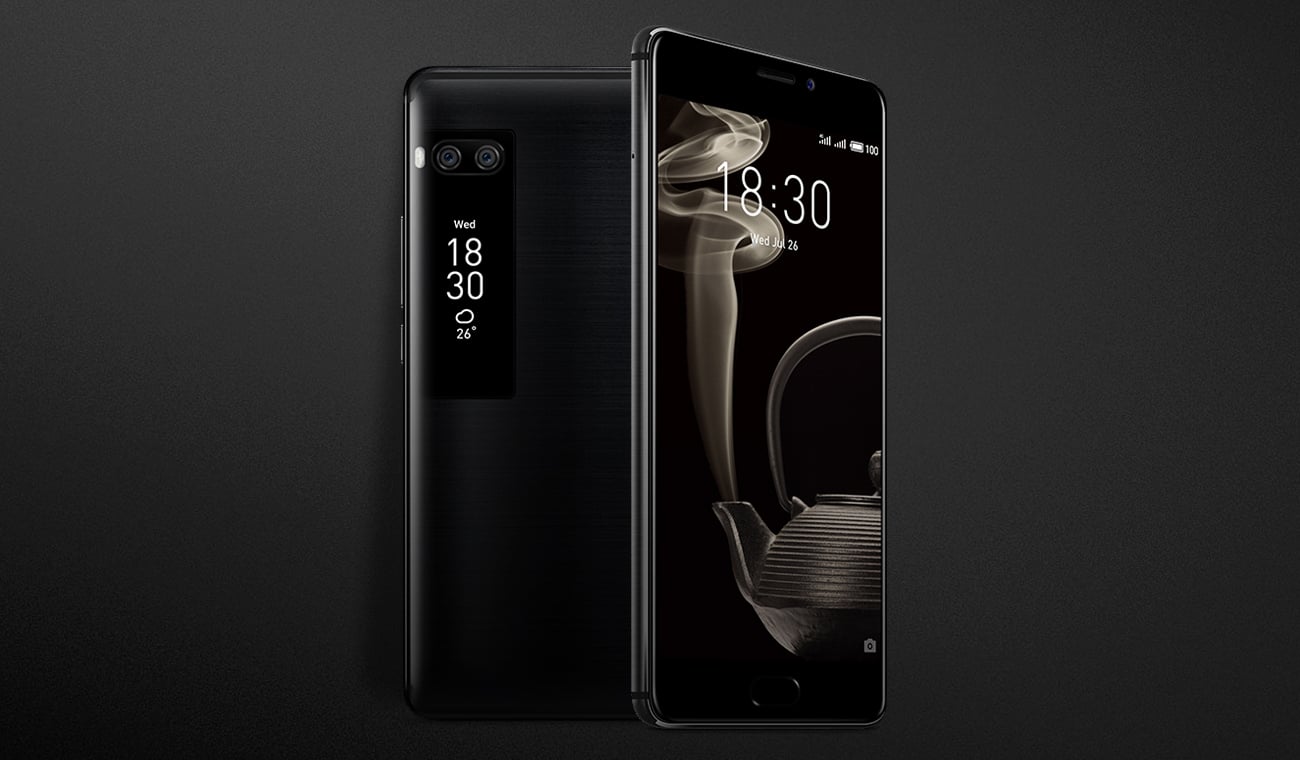 Meizu Pro 7 ekran 5,2 super AMOLED dodatkowy ekran tylny 1,9 AMOLED