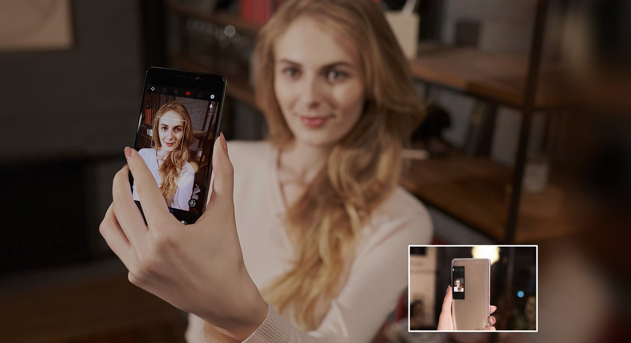 Meizu Pro 7 kamera Selfie 16 Mpix ArcSoft