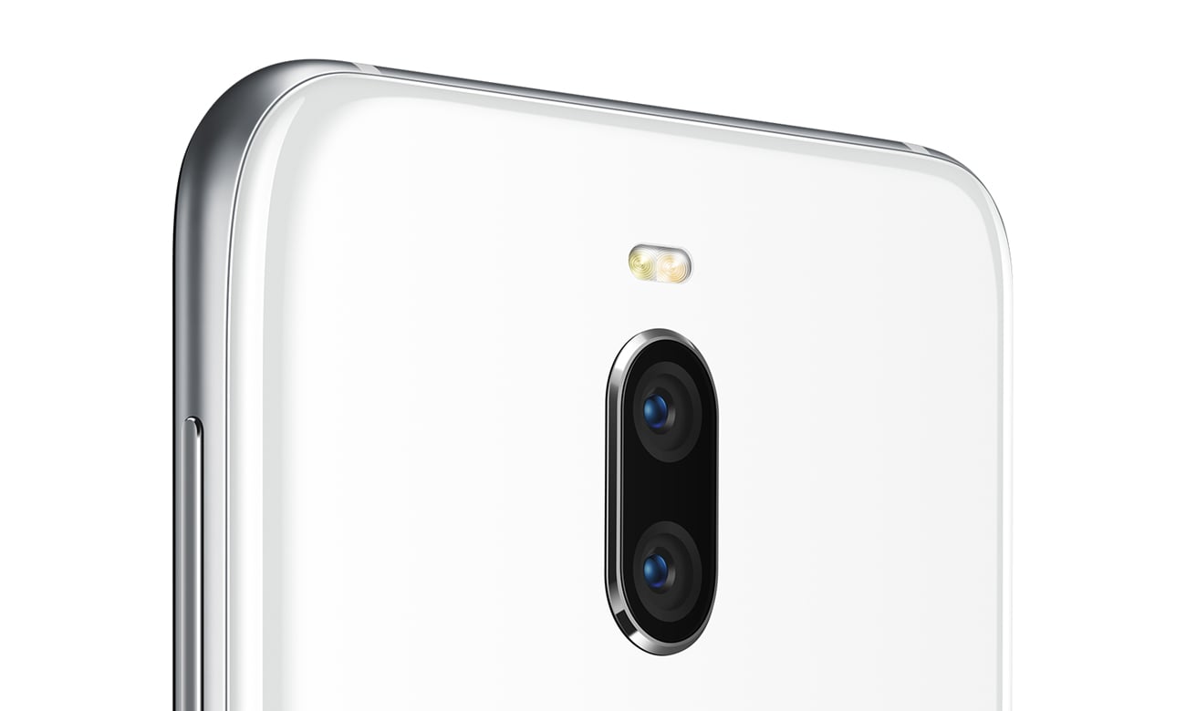MEIZU X8 podwójny aparat 12 + 5 mpix bokeh arcsoft AI