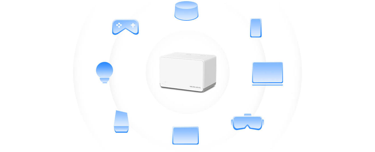 Mercusys Halo H70X sieć Wi-Fi 6