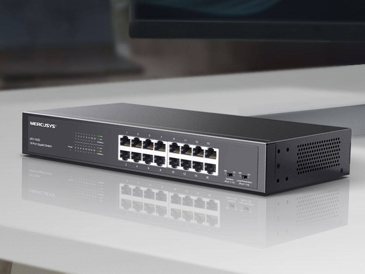 Mercusys MS116GS Rack