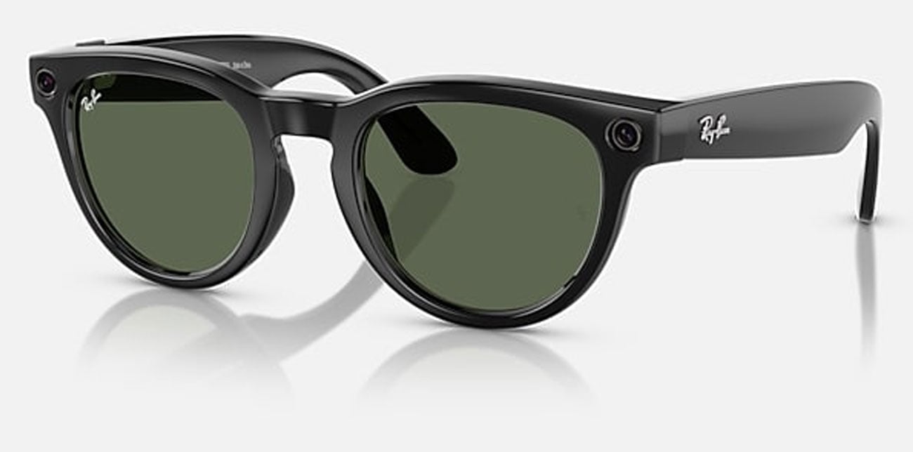 Inteligentne okulary Meta Ray-Ban Headliner (Green/Shiny Black) - Widok ogólny