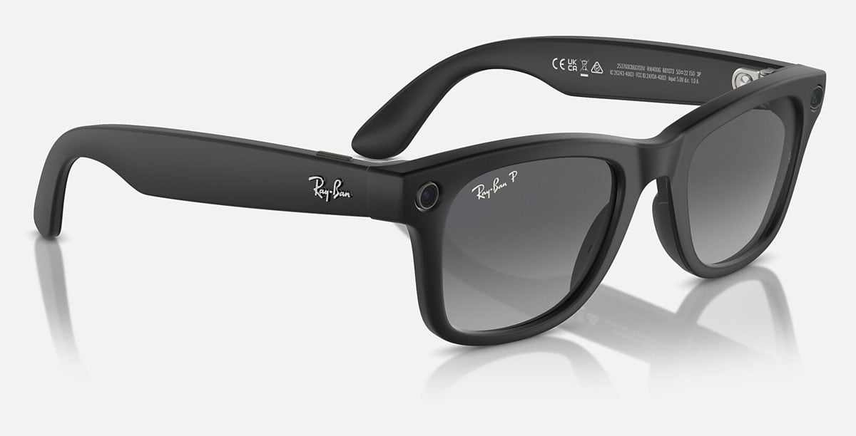 Inteligentne okulary Meta Ray-Ban Wayfarer (Graphite/Matte Black) - Widok ogólny