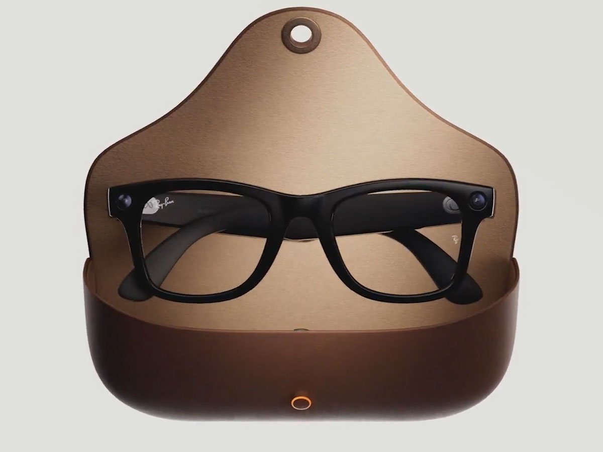 Inteligentne okulary Meta Ray-Ban Wayfarer - Ładowanie i zarządzanie okularami