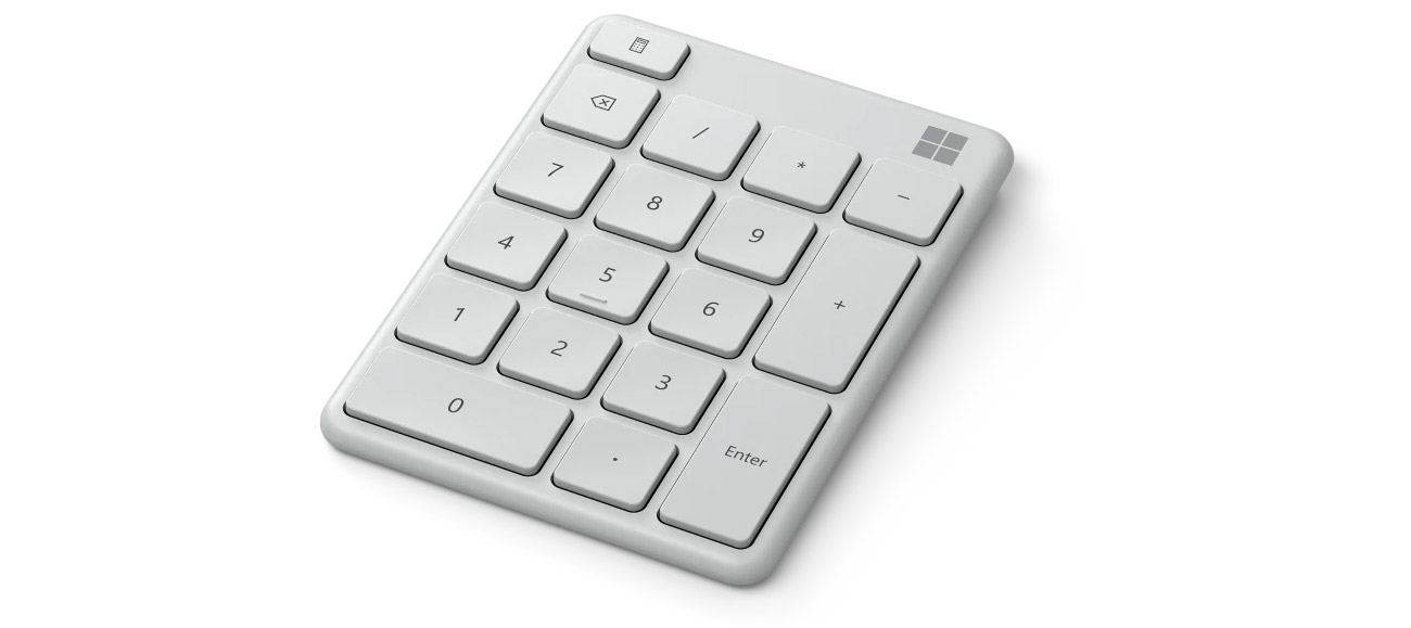 Klawiatura numeryczna Microsoft Number Pad Glacier