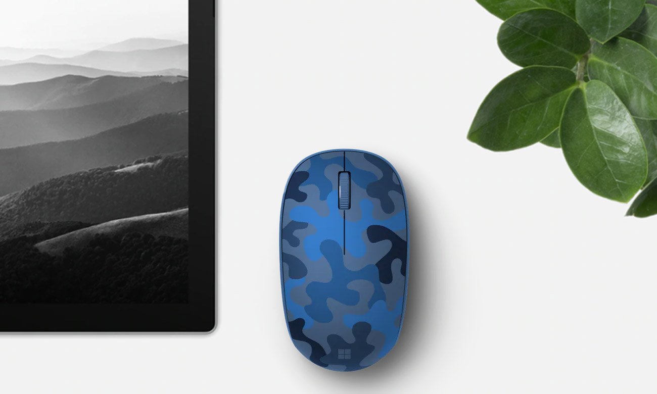 Microsoft Bluetooth Mouse Camo Blau