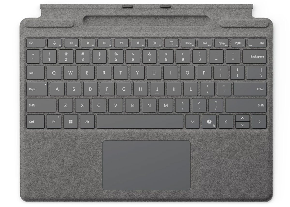 Microsoft Surface Signature Type Cover Copilot Platinum