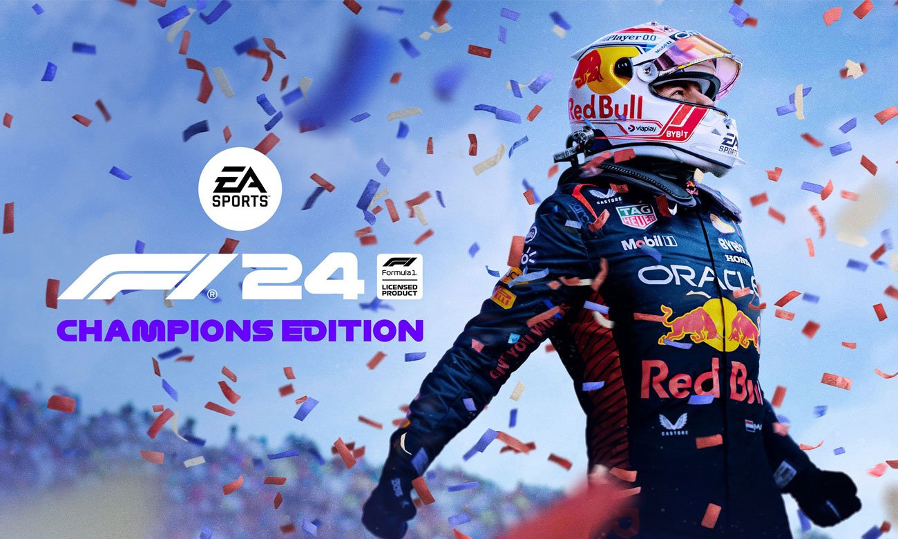 Grafika key art z gry EA SPORTS F1 24 Champions Edition