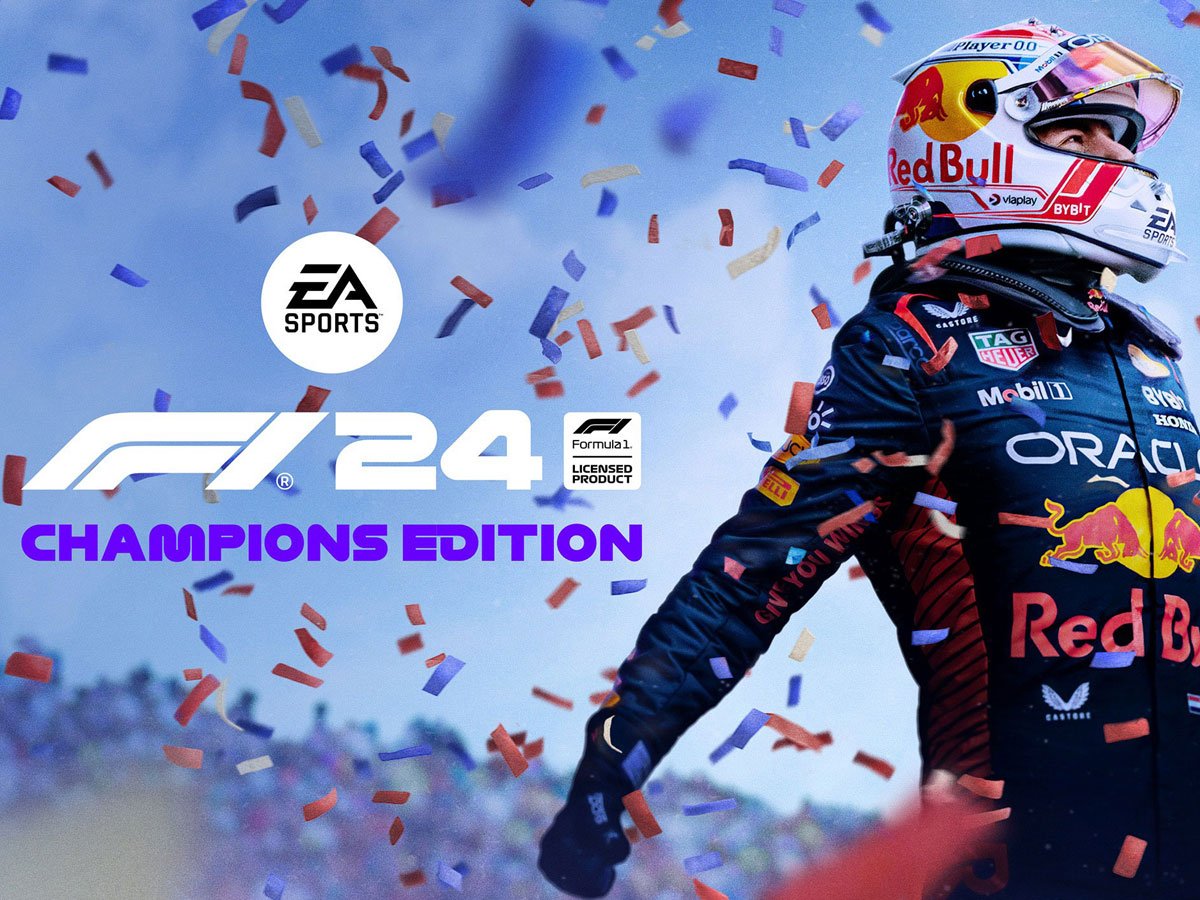 Grafika key art z gry EA SPORTS F1 24 Champions Edition