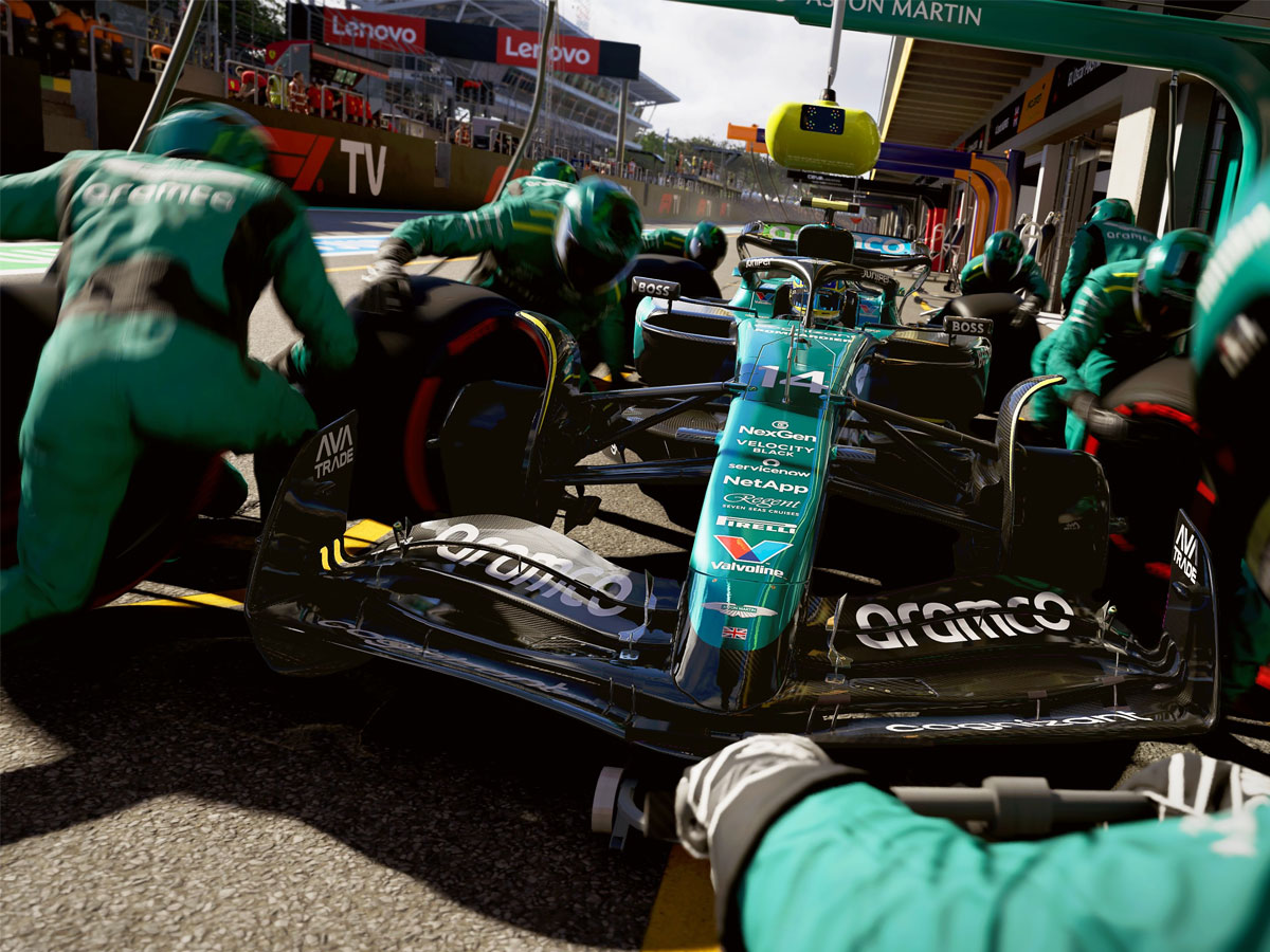 Zrzut ekranu screenshot z gry EA SPORTS F1 24