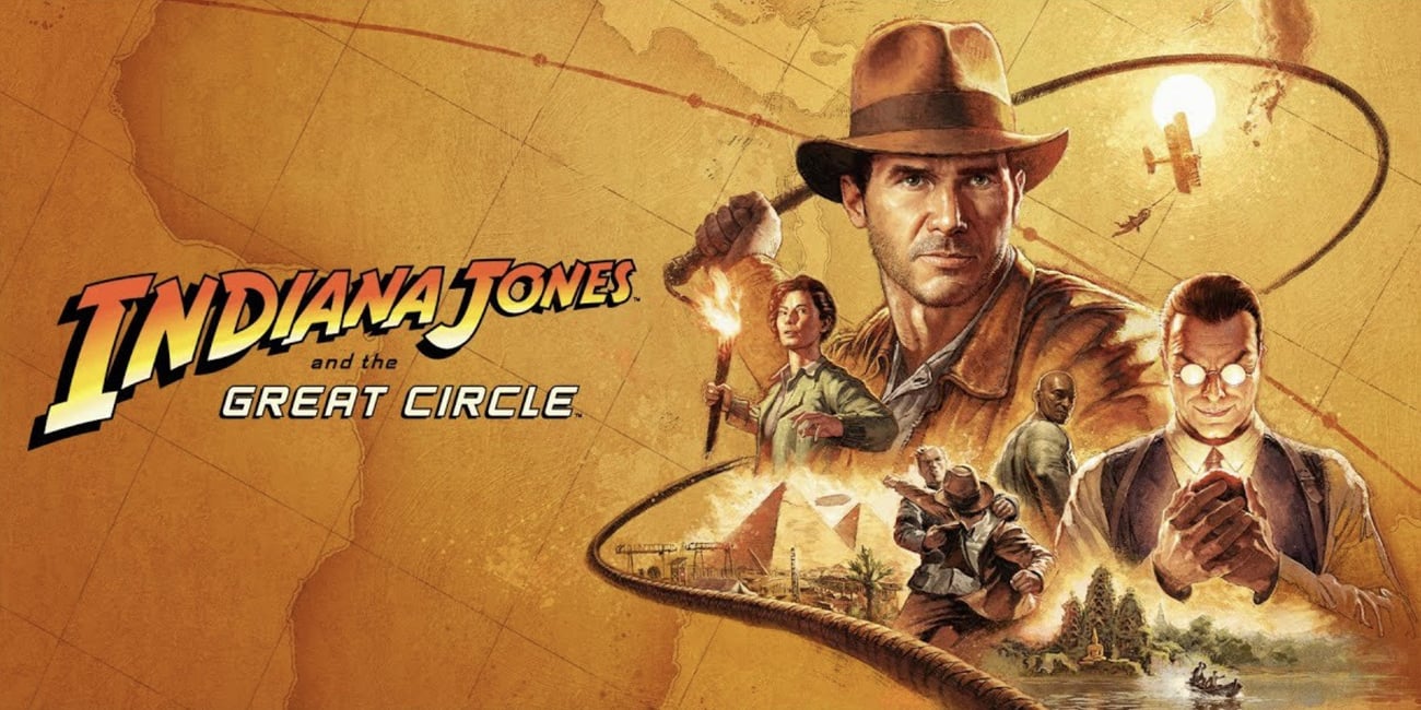 Grafika key art z gry Indiana Jones i Wielki Krąg