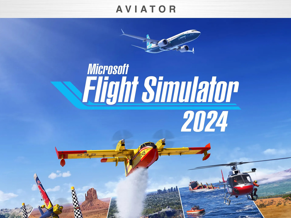 Grafika z Microsoft Flight Simulator 2024 Aviator Edition