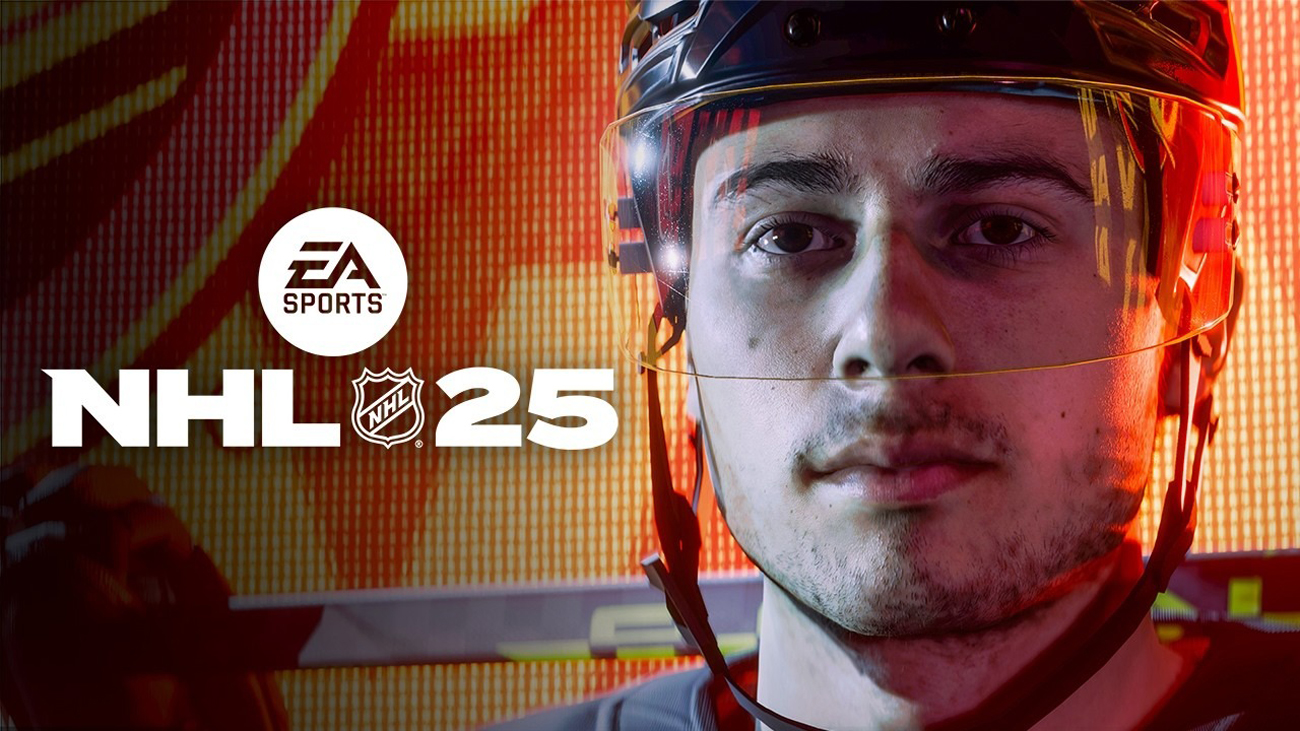 Grafika key art z gry EA SPORTS NHL 25