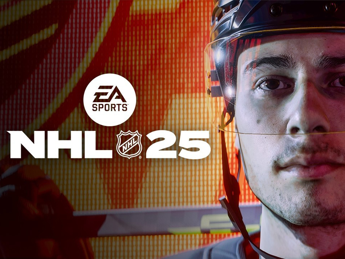 Grafika key art z gry EA SPORTS NHL 25