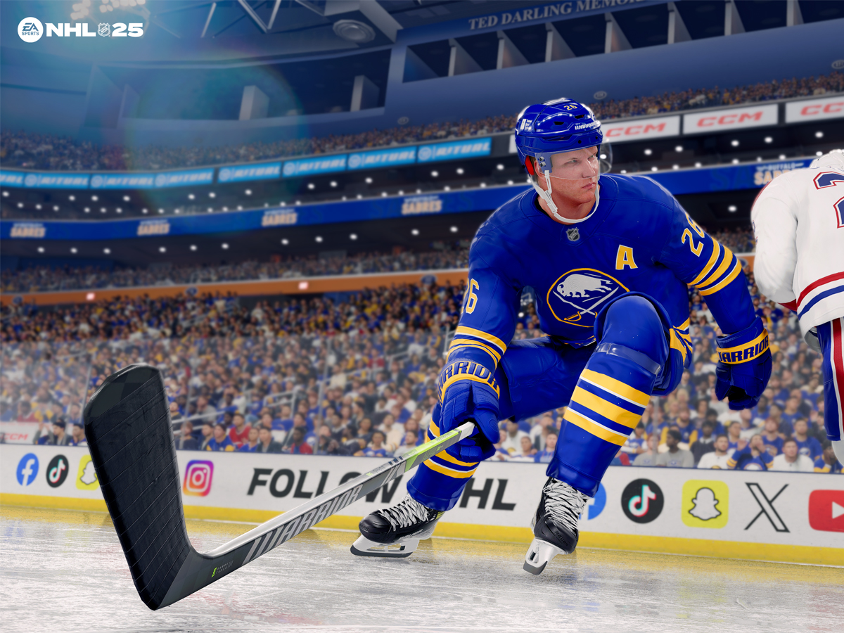 Zrzut ekranu screenshot z gry EA SPORTS NHL 25