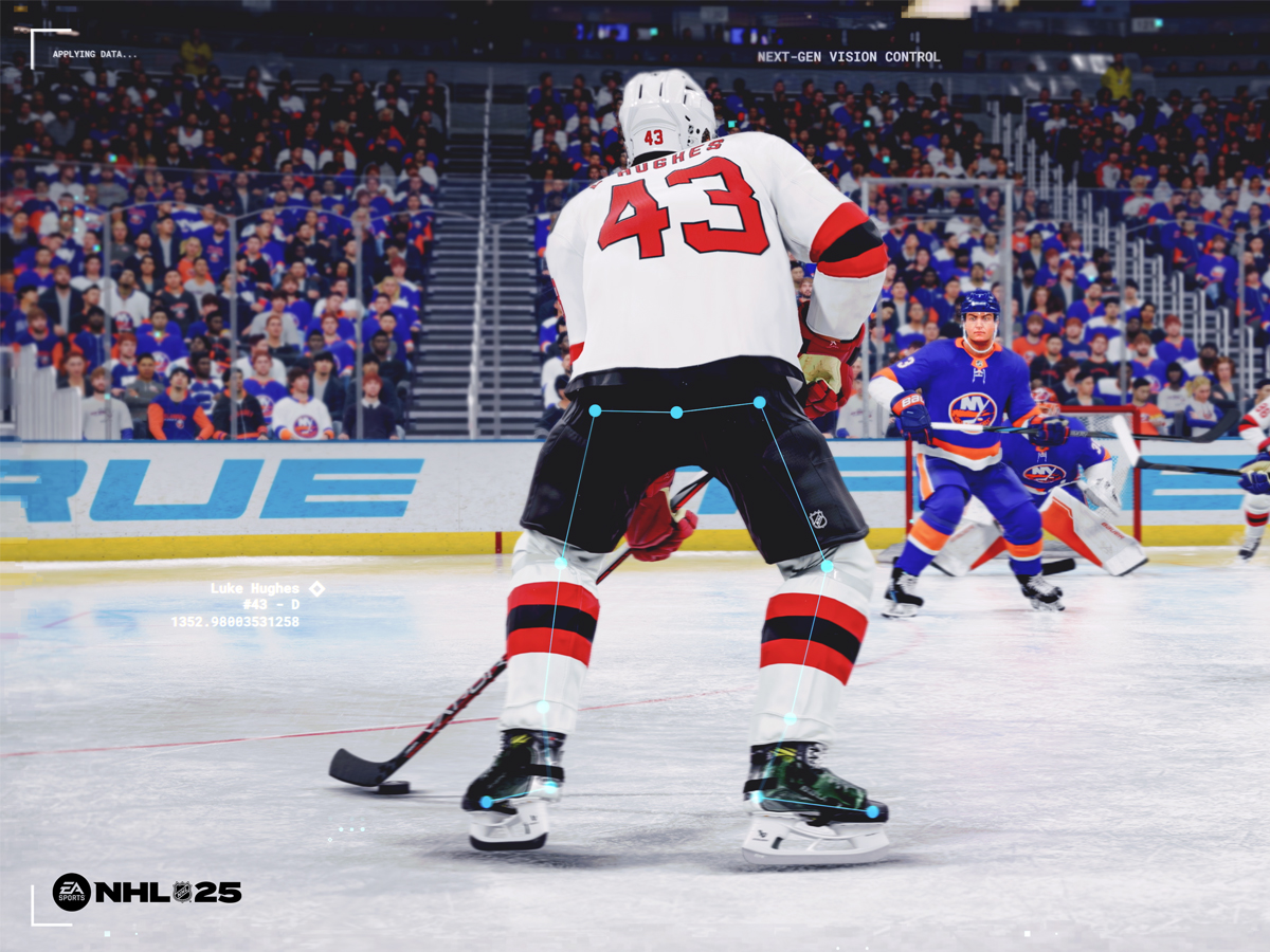 Zrzut ekranu screenshot z gry EA SPORTS NHL 25