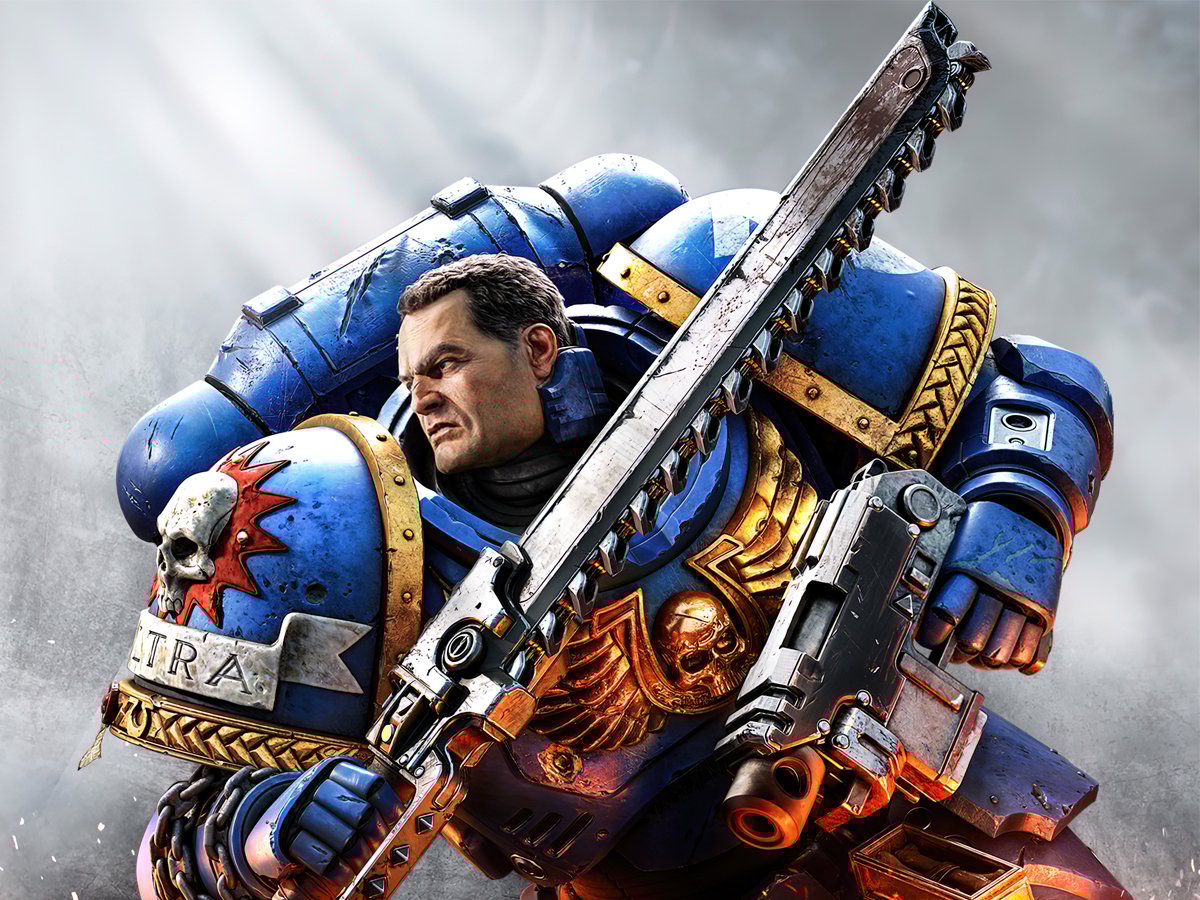 Grafika key art z gry Warhammer 40,000: Space Marine 2