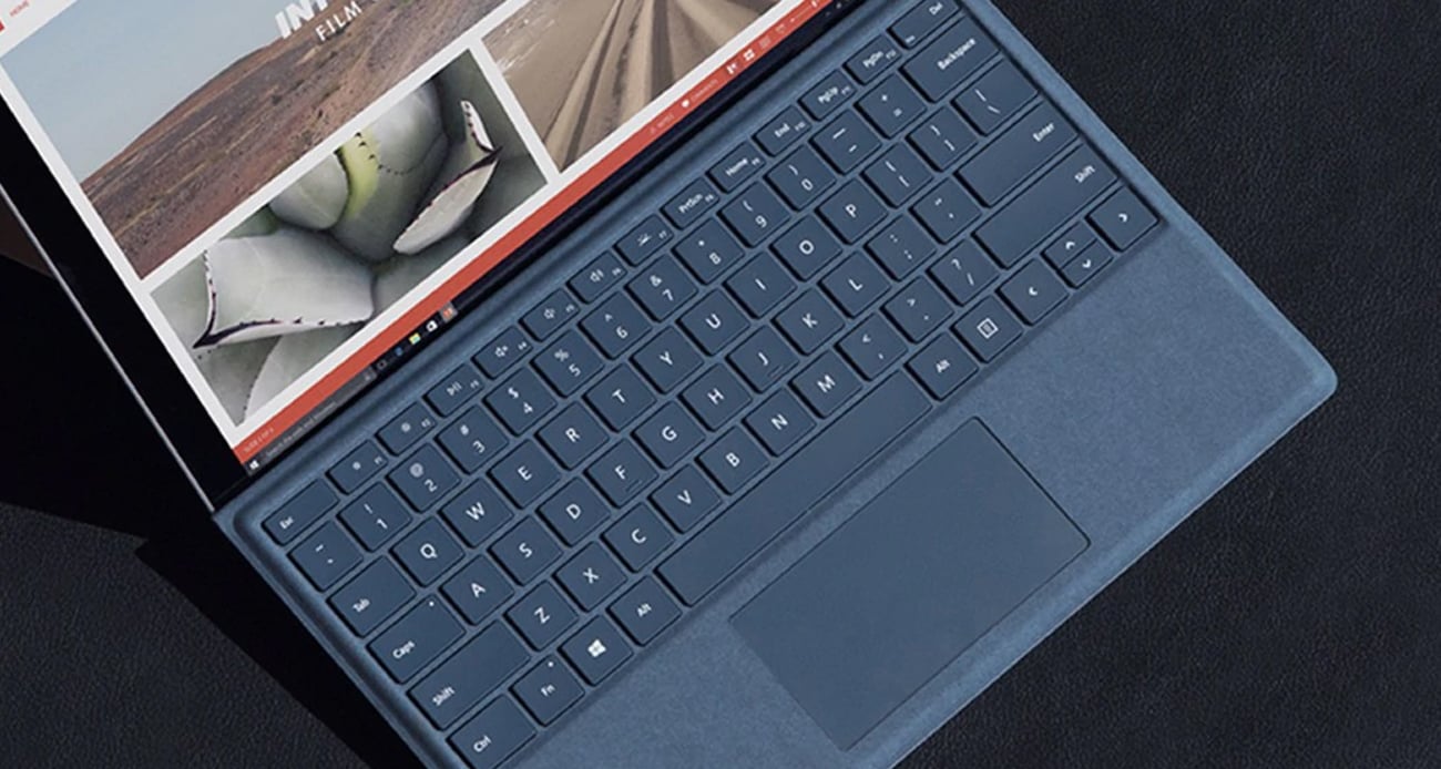 Microsoft Type Cover do Surface Pro Poppy Red