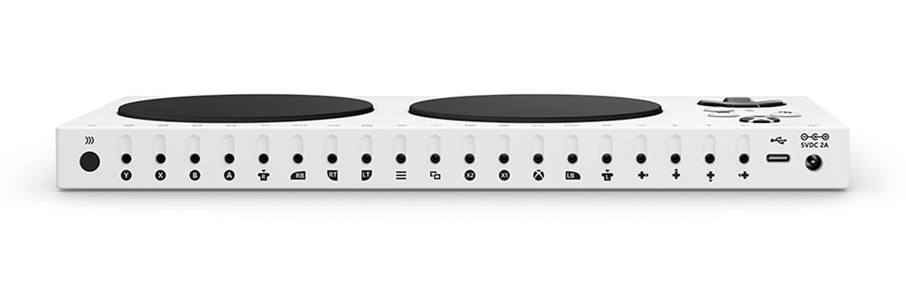 Kontroler adaptacyjny Xbox Adaptive Controller - Współpracuje z wieloma urządzeniami