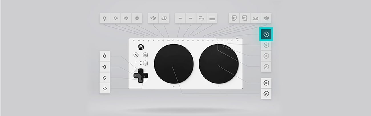Kontroler adaptacyjny Xbox Adaptive Controller - Dostosuj swoje wrażenia