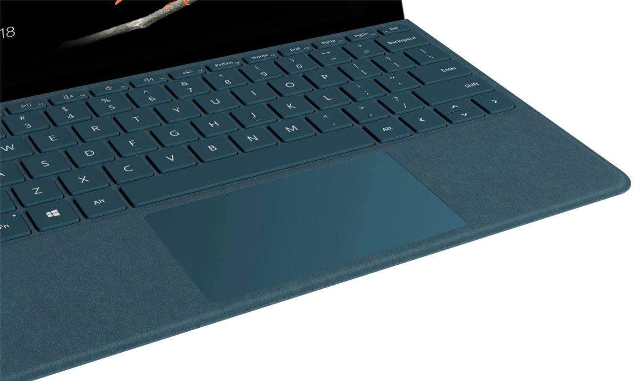 Microsoft Signature Type Cover do Surface Go Cobalt Alcantara