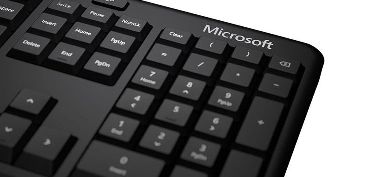 Klawiatura przewodowa Microsoft Ergonomic