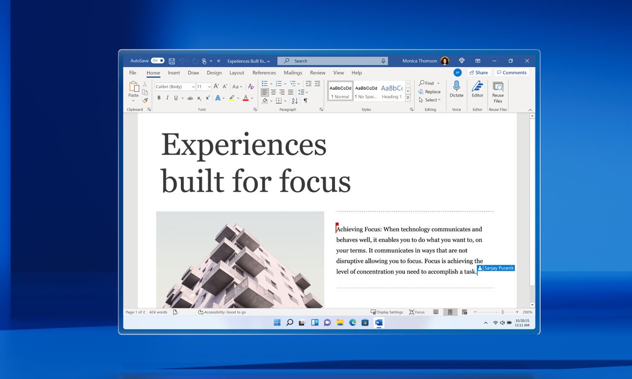 Microsoft 365 Business Standard word