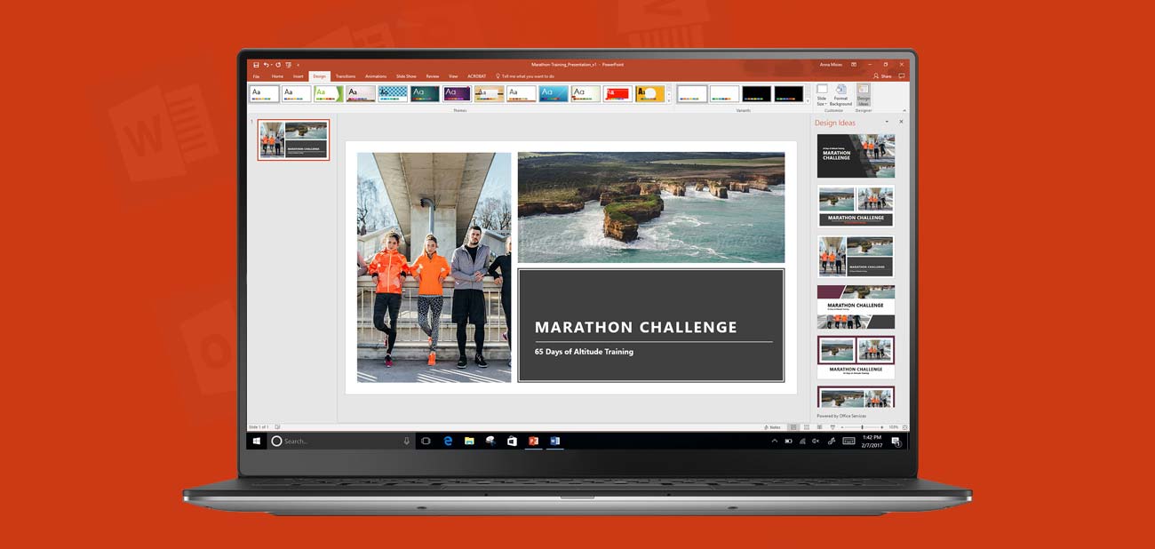 Microsoft Office 365 Personal prezentacje