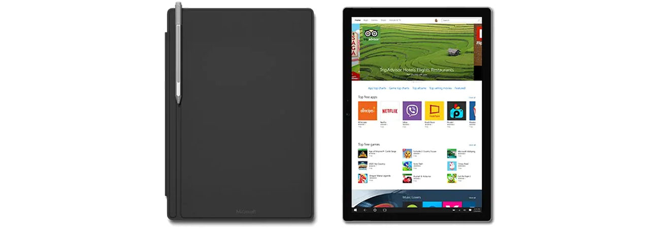 Microsoft Type Cover do Surface Pro 4 Etui