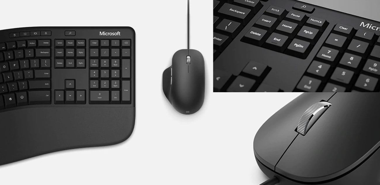 Zestaw Microsoft Ergonomic Desktop