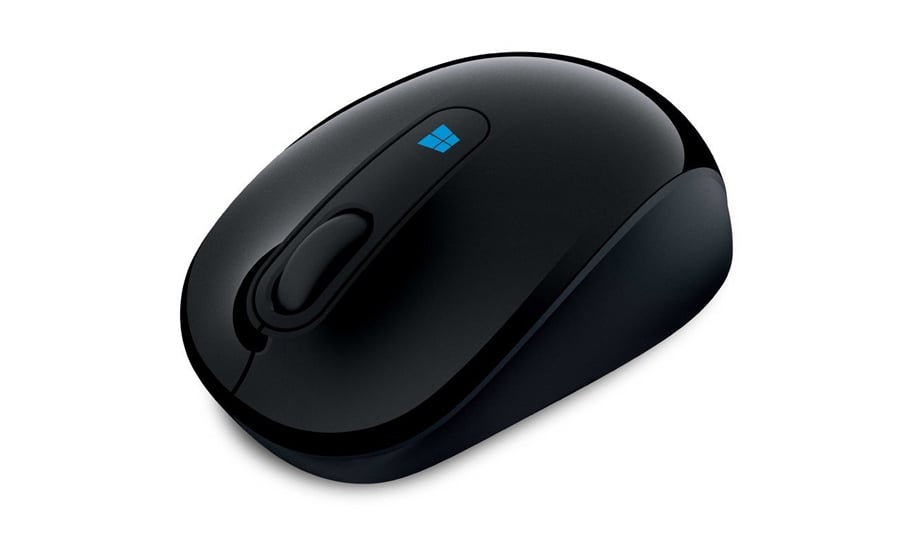 Myszka bezprzewodowa Microsoft Sculpt Mobile Mouse czarna 43U-00003