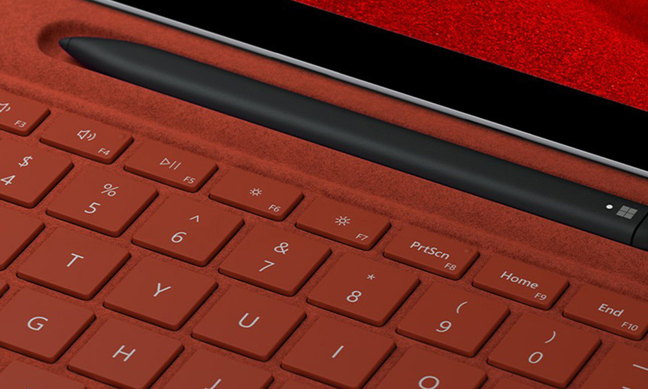 Microsoft Signature Type Cover do Surface Pro rysik