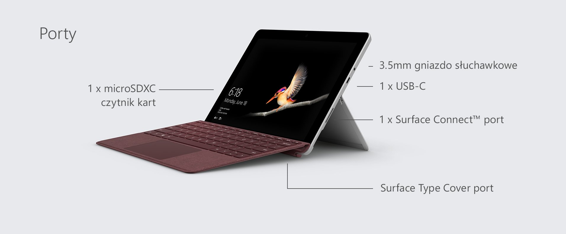 microsoft surface go 128gb 1824