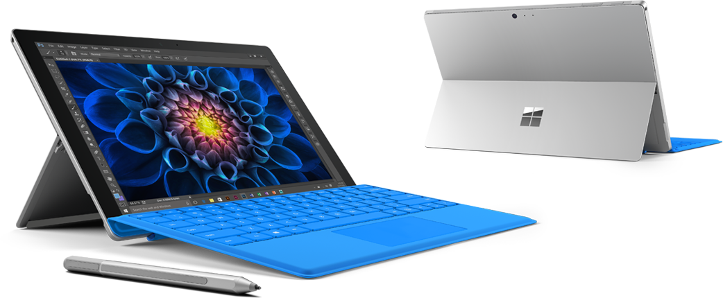 Microsoft Surface PRO 4 m3-6Y30/4GB/128SSD/Win10 - Laptopy 2 w 1