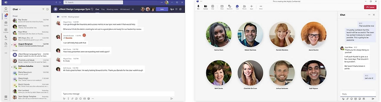 Microsoft Teams EEA czat