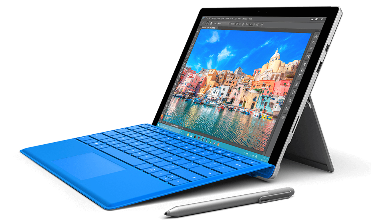 Podswietlane klawisze w Microsoft Klawiatura Type Cover do Surface Pro 4