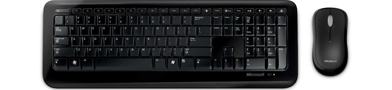 Die ergonomische Tastatur zum Arbeiten MICROSOFT Wireless Desktop 850 DE Layout QWERTZ