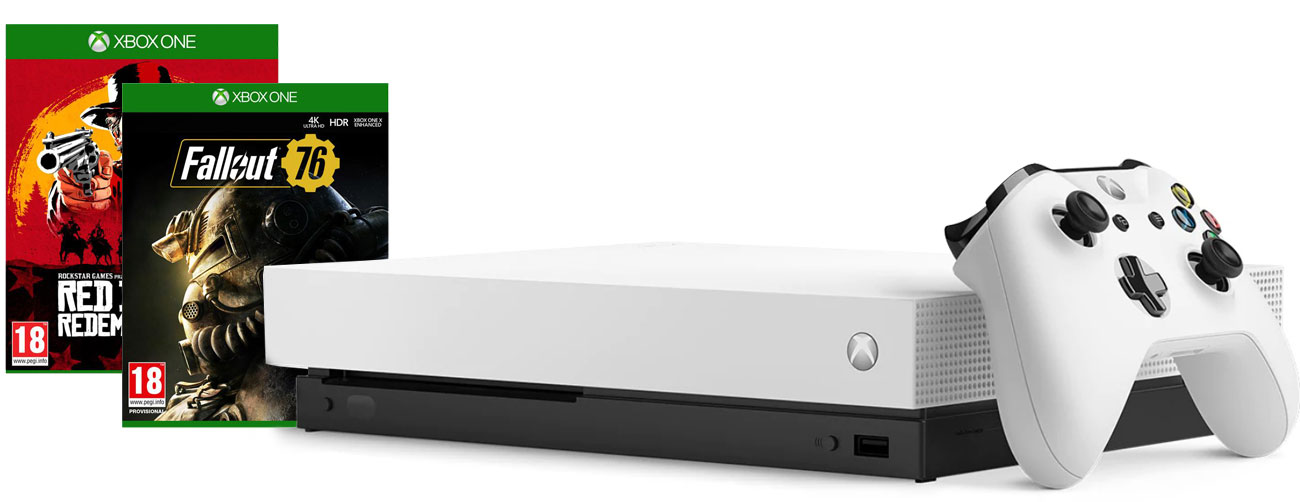 Zestaw Xbox One X i Shadow of the Tomb Raider