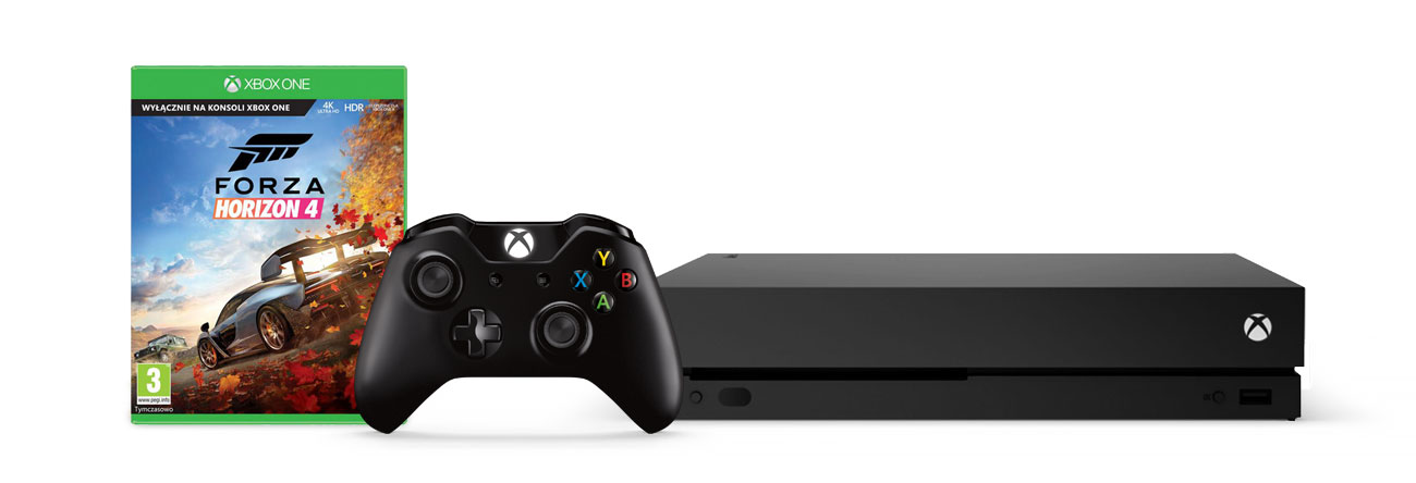 Zestaw Xbox One X i Forza Horizon 4