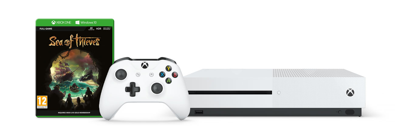Zestaw Xbox One S i Sea of Thieves