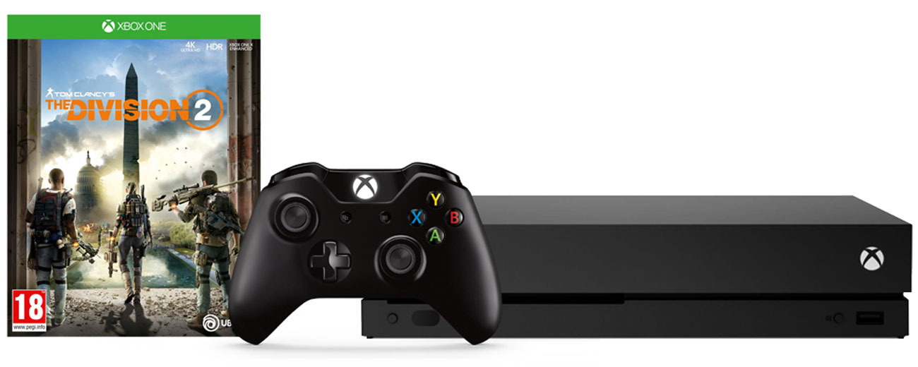 Zestaw Xbox One X i Tom Clancy's The Division 2