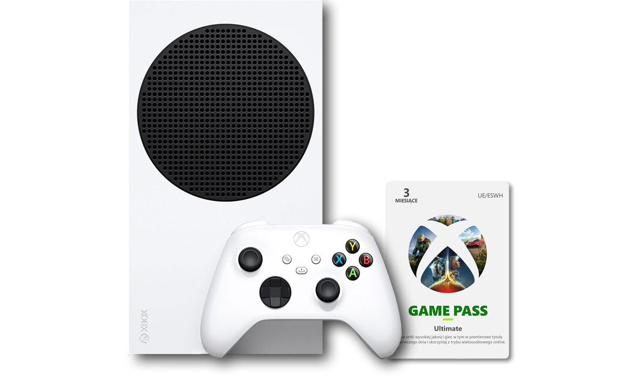 Xbox Series S + Game Pass Ultimate (3 miesiące)