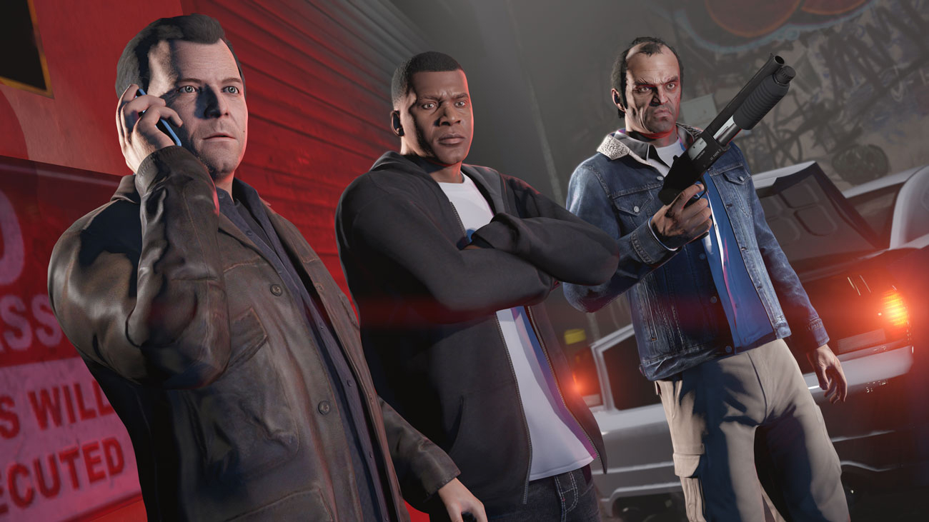 Zrzut ekranu screenshot z gry Grand Theft Auto V